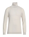 Bellwood Man Turtleneck Light Grey Size 42 Merino Wool