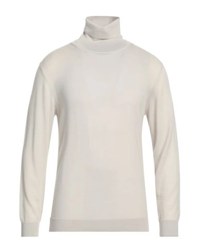 Bellwood Man Turtleneck Light Grey Size 42 Merino Wool In Grey