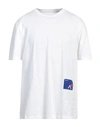 Oamc T-shirt In White Cotton In White