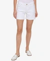 TOMMY HILFIGER CUFFED SHORTS, CREATED FOR MACY'S