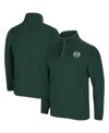 COLOSSEUM MEN'S COLOSSEUM GREEN COLORADO STATE RAMS REBOUND SNAP PULLOVER JACKET