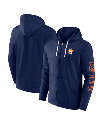 Fanatics Men's  Navy Houston Astros Offensive Line Up Full-zip Hoodie