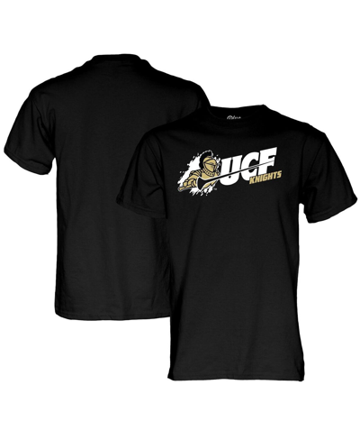BLUE 84 MEN'S AND WOMEN'S BLUE 84 BLACK UCF KNIGHTS JOUSTING KNIGHT T-SHIRT