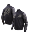 Pro Standard Black Phoenix Suns Gold Stitch Varsity Jacket In Black