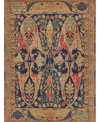 Exquisite Rugs Jurassic Er9368 6' X 9' Area Rug In Blue,beige