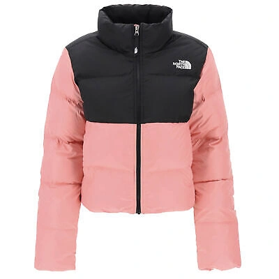 Pre-owned The North Face A23g Damenjacke Nf0a853mof6 Cropped Saikuru Für Frauen In Schwarz