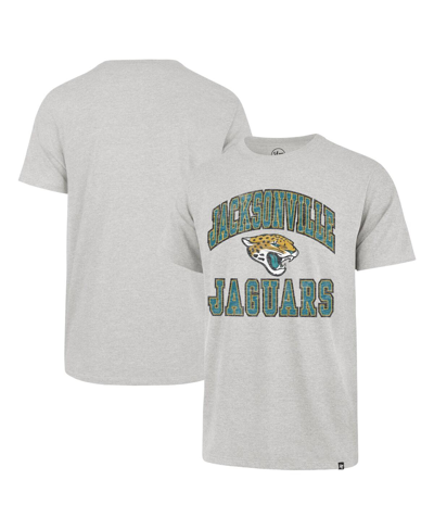 47 Brand Men's ' Gray Distressed Jacksonville Jaguars Play Action Franklin T-shirt