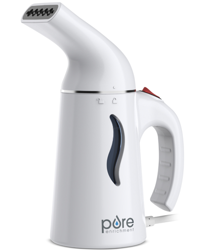 Pure Enrichment Puresteam Portable Fabric Steamer In White
