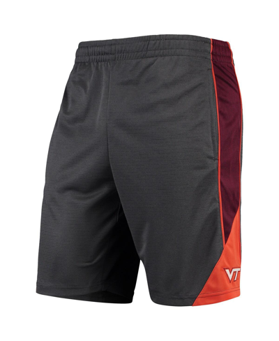 Colosseum Charcoal Virginia Tech Hokies Turnover Team Shorts