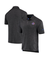 Colosseum Heathered Black Boise State Broncos Down Swing Polo In Heathered Black