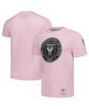 Mitchell & Ness Men's  Pink Inter Miami Cf Team Trio Lockup T-shirt In Pink