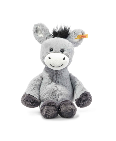 Steiff Kids' Dinkie Donkey In Gray