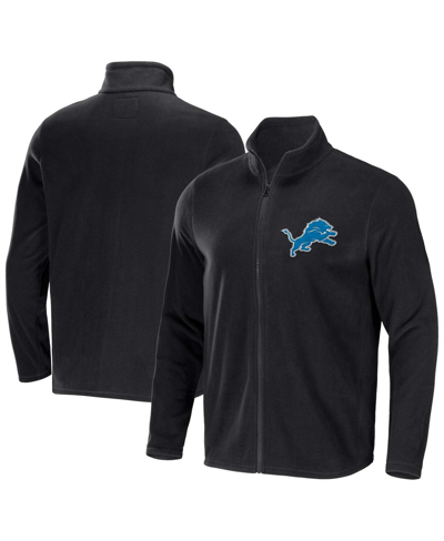 Fanatics Men's Nfl X Darius Rucker Collection By  Black Detroit Lions Domestic Full-zip Hoodie