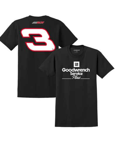 Richard Childress Racing Team Collection Men's  Black Dale Earnhardt Goodwrench Service Plus Sponsor