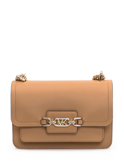 Michael Michael Kors Heather Bag In Pale Peanut
