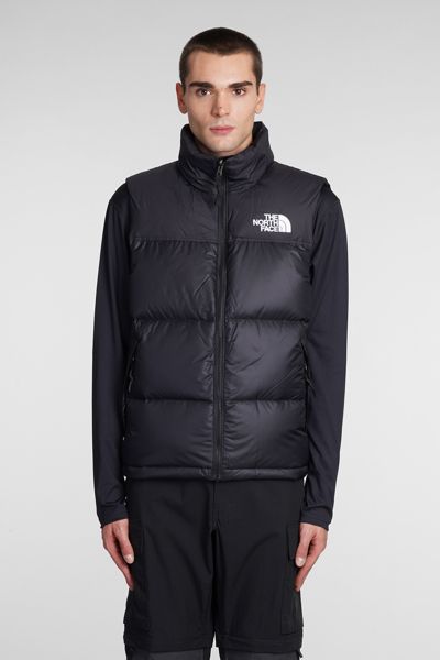 The North Face Waistcoat In Black Polyamide In Black  