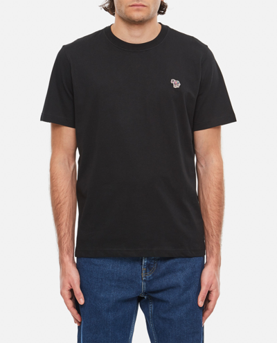 Paul Smith Zebra T-shirt In Black