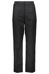 BURBERRY WOOL AND MOHAIR TROUSERS