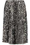 BURBERRY PRINTED MIDI SKIRT