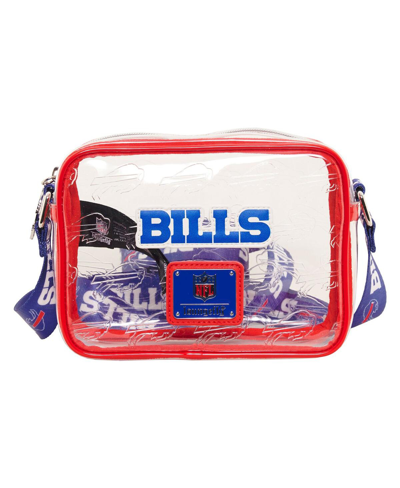 Loungefly Women's  Buffalo Bills Clear Crossbody Bag In Red