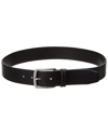 Hugo Boss Boss Ronnie Grained Leather Belt In Black