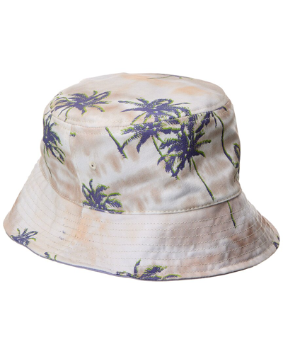 Hugo Boss Febas Reversible Bucket Hat In Beige