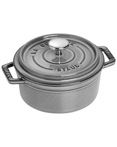 Staub Cast Iron 0.5qt Round Cocotte