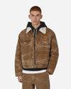 ACNE STUDIOS PADDED DENIM JACKET TOFFEE BROWN