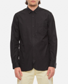Junya Watanabe Long-sleeve Cotton Shirt In Black