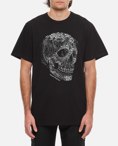 ALEXANDER MCQUEEN SKULL PRINT T-SHIRT