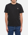 Ps By Paul Smith Ps Paul Smith Zebra Logo Cotton T-shirt In Black