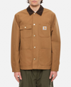 Carhartt Michigan Organic Cotton Single-breasted Coat In Beige