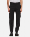 Alexander Mcqueen Tuxedo Cigarette Trousers In Black