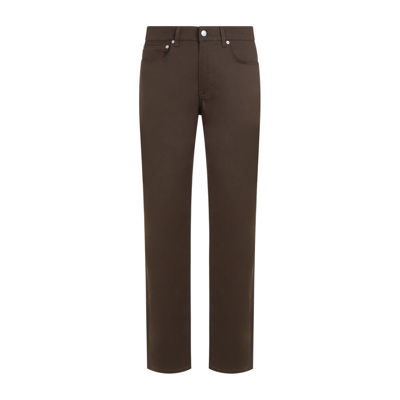 Peserico Dunhill Cotton Cashmere 5 Pocket Pants In Cordame