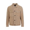 DUNHILL DUNHILL  SUEDE TAILORED JACKET