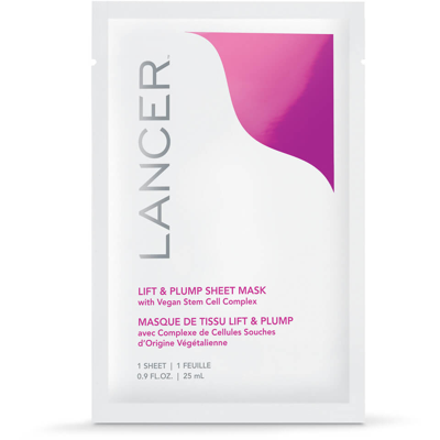 Lancer Skincare Lift & Plump Sheet Mask In White