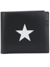 GIVENCHY GIVENCHY STAR PATCH BILLFOLD WALLET - BLACK,BK0602177112236385