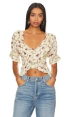 Free People Favorite Girl Top In Ivory