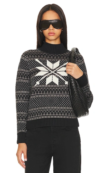 Alp N Rock Gitte Mock Neck Sweater In Black