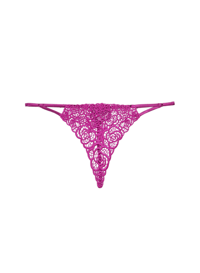 Fleur Du Mal Fleur Guipure V String In Vixen