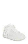 Amiri Round Head Lace-up Sneakers In White