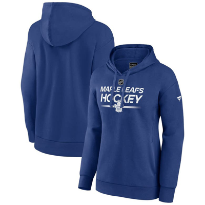 Fanatics Branded  Blue Toronto Maple Leafs Authentic Pro Pullover Hoodie