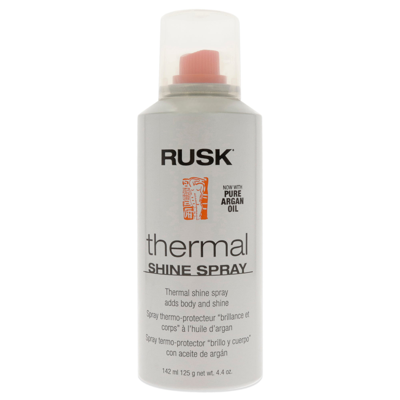 Rusk Thermal Shine Spray By  For Unisex - 4.4 oz Hair Spray