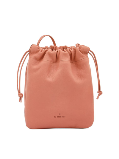 Il Bisonte Women's Bellini Leather Crossbody Bag In Pink