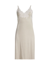 Natori Luxe Shangri-la Tencel™ Chemise In Cashmere Ivory
