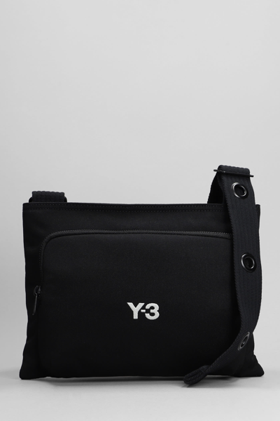 Y-3 Shoulder Bag In Black Polyester