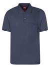 FERRARI COTTON PIQUÃ© BLUE POLO SHIRT