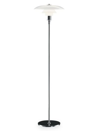 Louis Poulsen Ph 3.5-2.5 Floor Lamp In High Lustre Chrome Plated