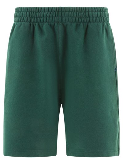 Burberry Cotton Shorts In Green