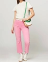 Closed Hi-sun Pant In Pink Lillies In Multi